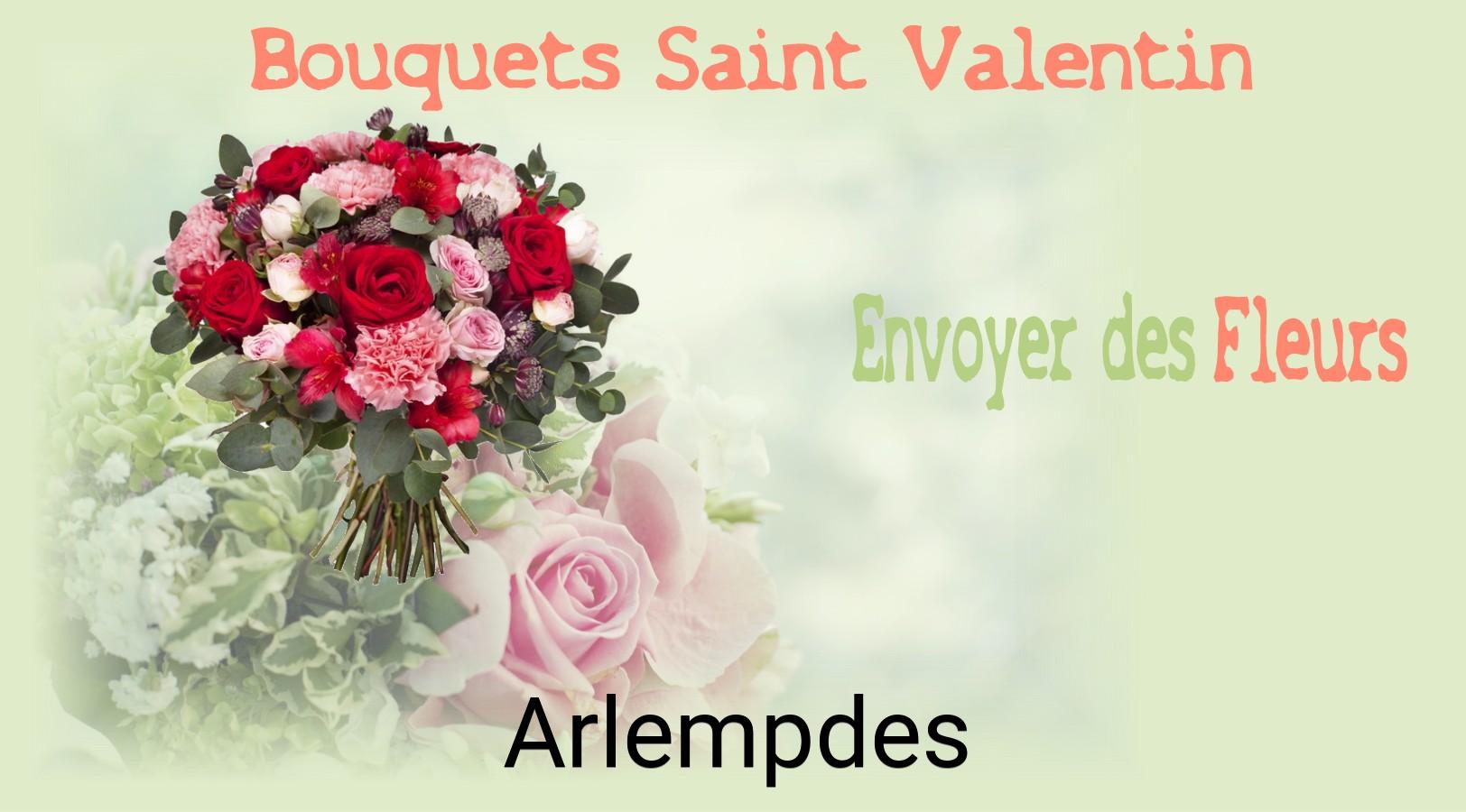 Roses de Saint-Valentin livrées à Arlempdes